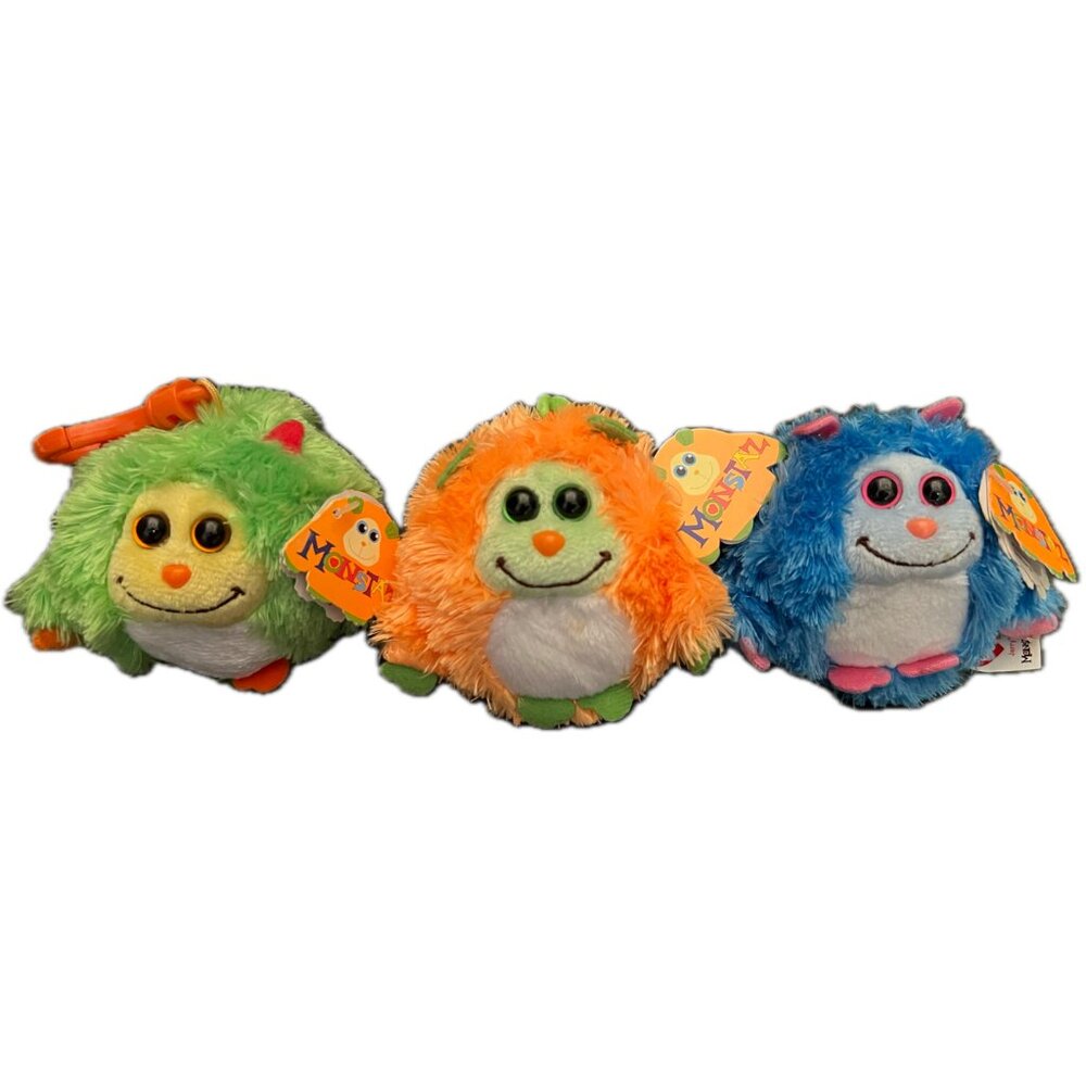 Ty Monstaz Key Clips | Chester, Jerry, Maxine NWT